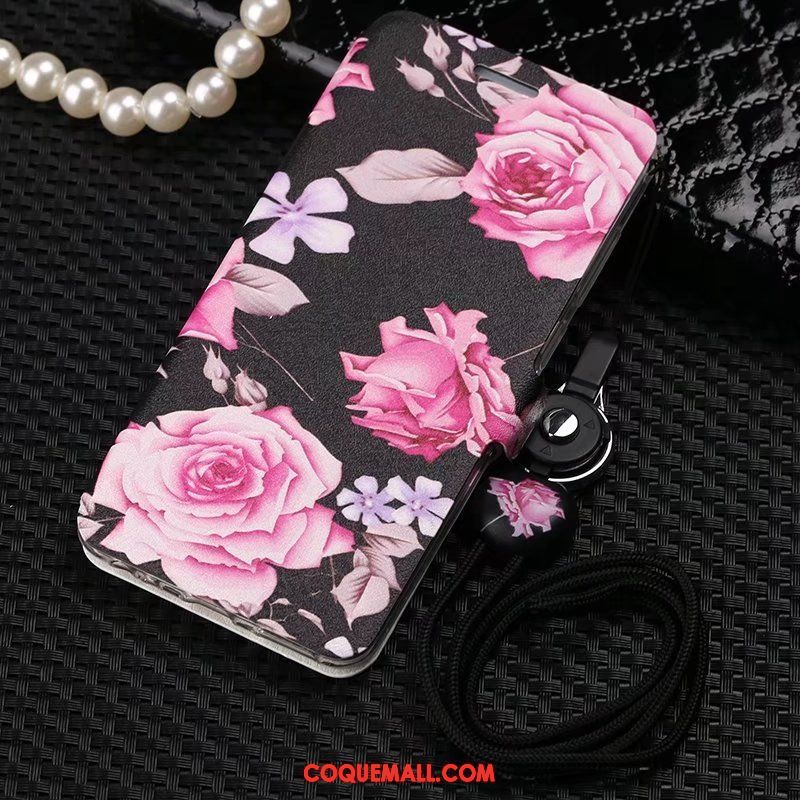 Étui iPhone Xs Incassable Étui En Cuir Personnalité, Coque iPhone Xs Bleu Téléphone Portable