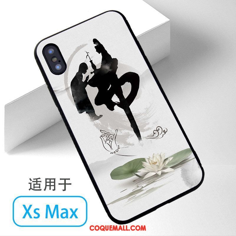 Étui iPhone Xs Max Bouddha Jaune Téléphone Portable, Coque iPhone Xs Max