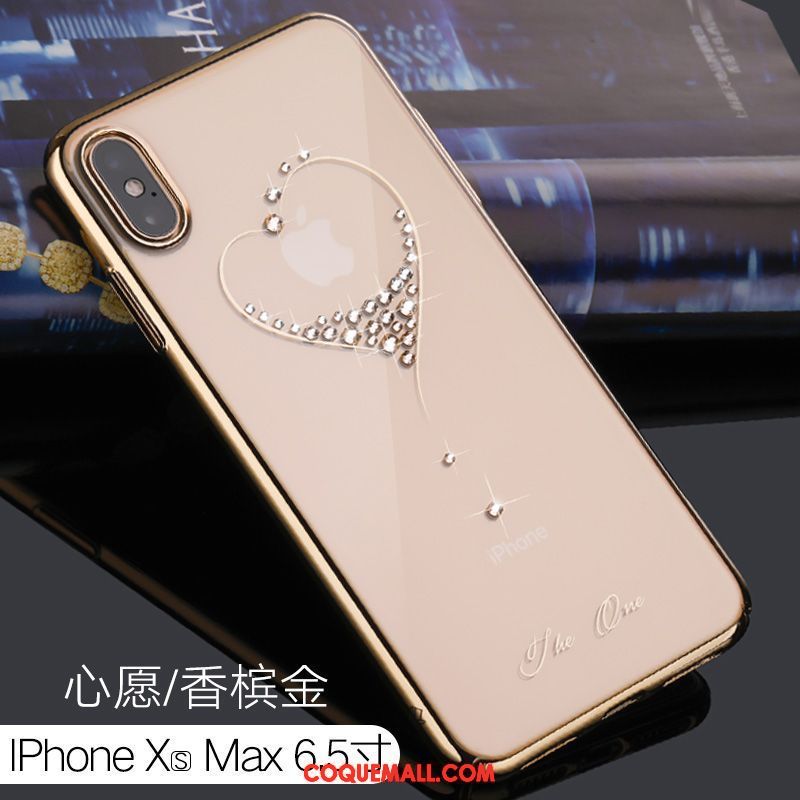 Étui iPhone Xs Max Créatif Luxe Tout Compris, Coque iPhone Xs Max Mode Protection