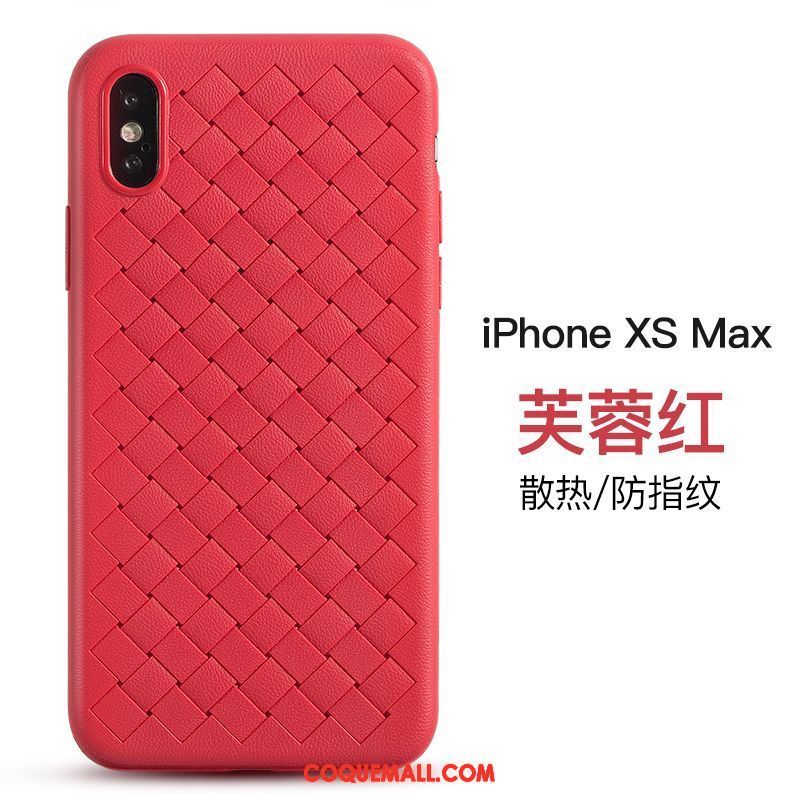 Étui iPhone Xs Max Incassable Nouveau Silicone, Coque iPhone Xs Max Tout Compris Téléphone Portable
