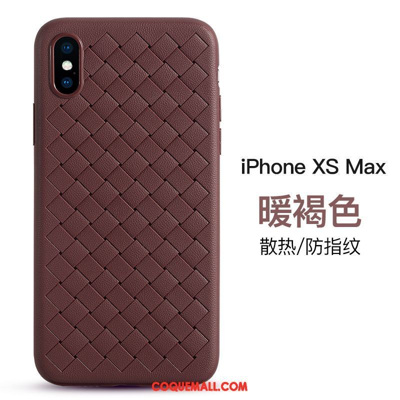 Étui iPhone Xs Max Incassable Nouveau Silicone, Coque iPhone Xs Max Tout Compris Téléphone Portable