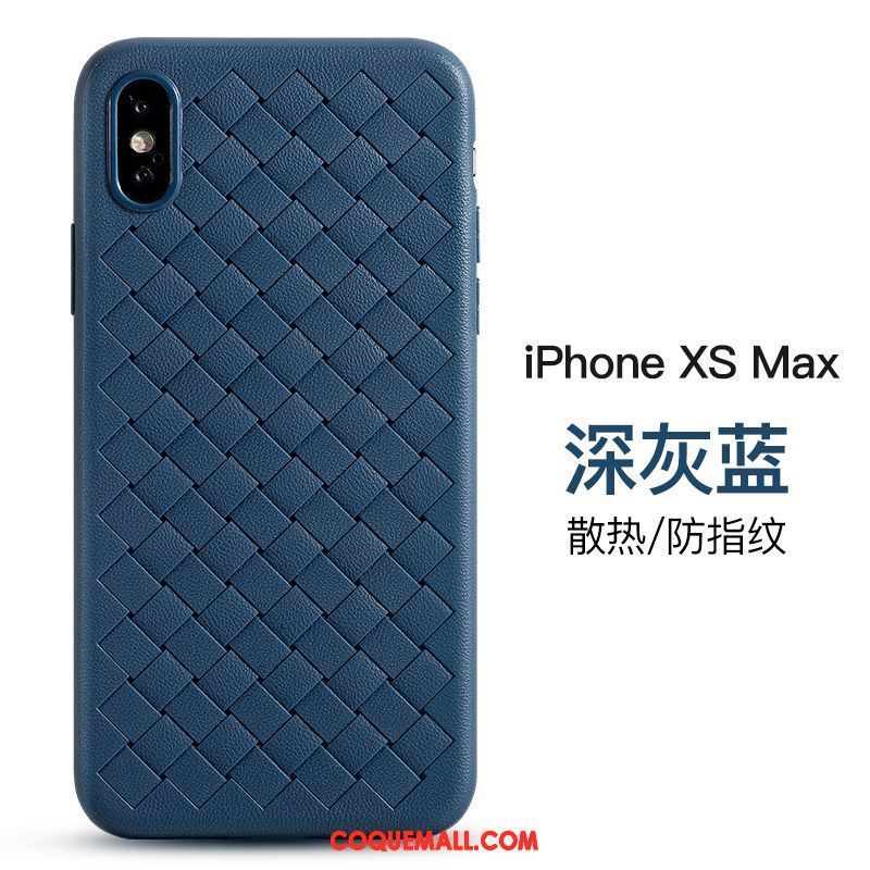 Étui iPhone Xs Max Incassable Nouveau Silicone, Coque iPhone Xs Max Tout Compris Téléphone Portable