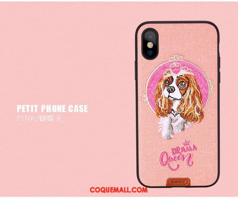 Étui iPhone Xs Max Incassable Personnalité Mignonne, Coque iPhone Xs Max Protection Noir