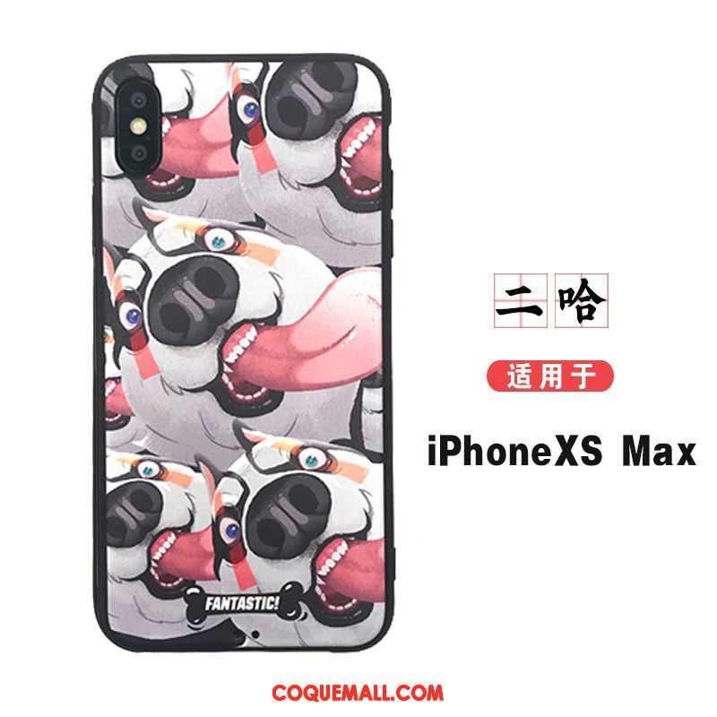 Étui iPhone Xs Max Incassable Téléphone Portable Marque De Tendance, Coque iPhone Xs Max Bleu Ultra