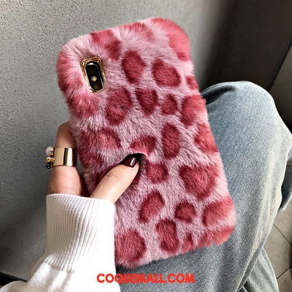 Étui iPhone Xs Max Nouveau Net Rouge Marque De Tendance, Coque iPhone Xs Max Téléphone Portable Léopard Braun