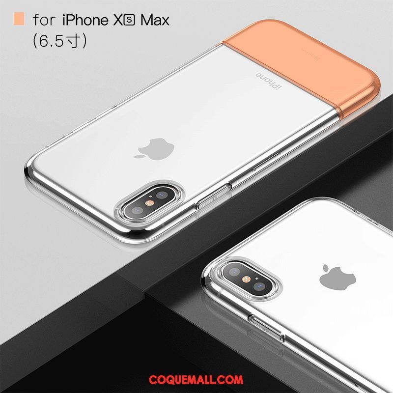 Étui iPhone Xs Max Nouveau Protection Silicone, Coque iPhone Xs Max Tout Compris Difficile
