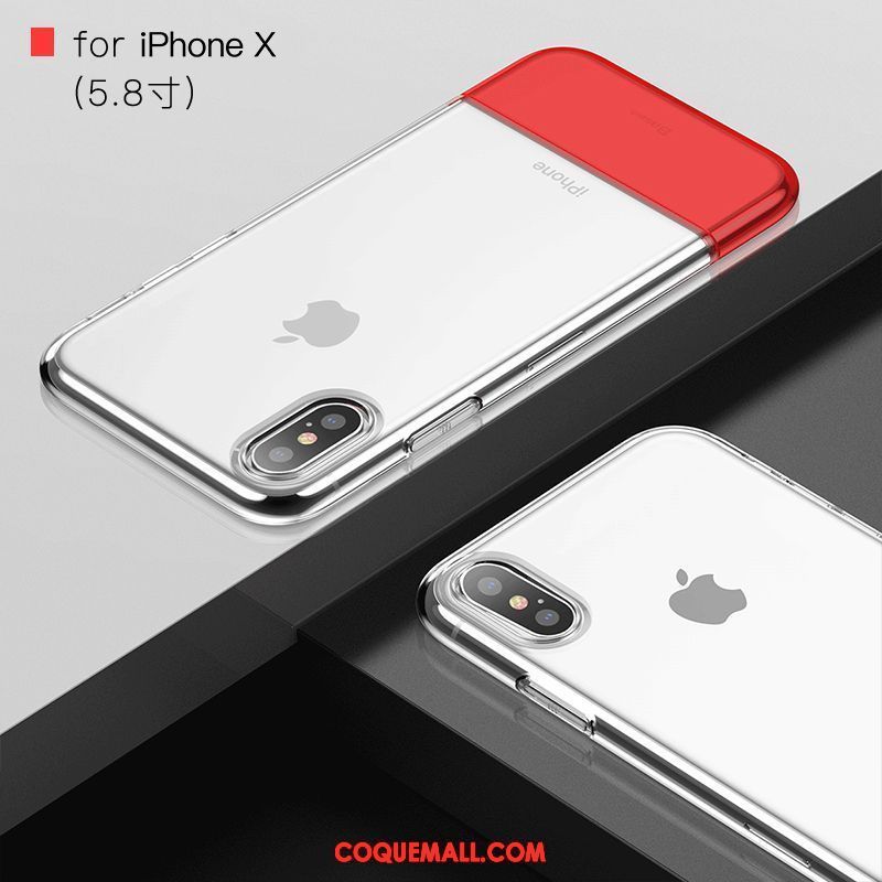 Étui iPhone Xs Max Nouveau Protection Silicone, Coque iPhone Xs Max Tout Compris Difficile