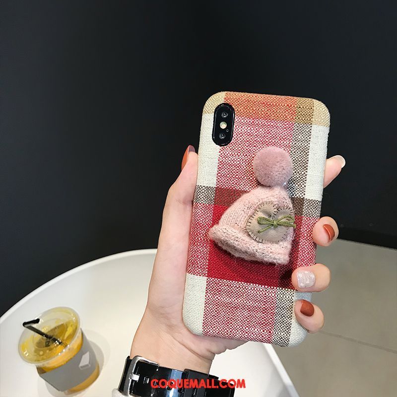 Étui iPhone Xs Max Protection Bleu Frais, Coque iPhone Xs Max Art Téléphone Portable