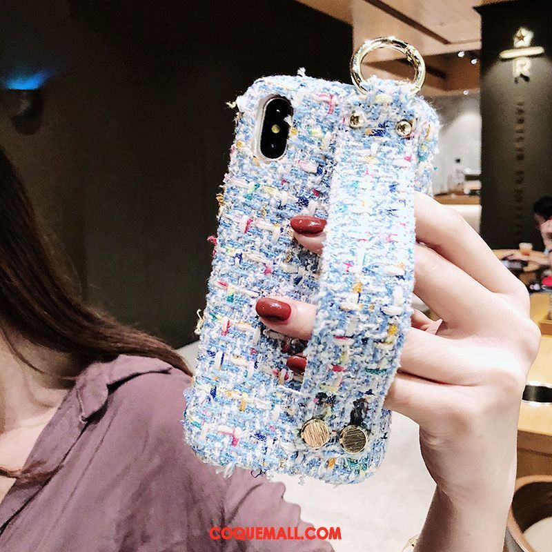 Étui iPhone Xs Max Protection Charmant Marque De Tendance, Coque iPhone Xs Max Tissu Incassable