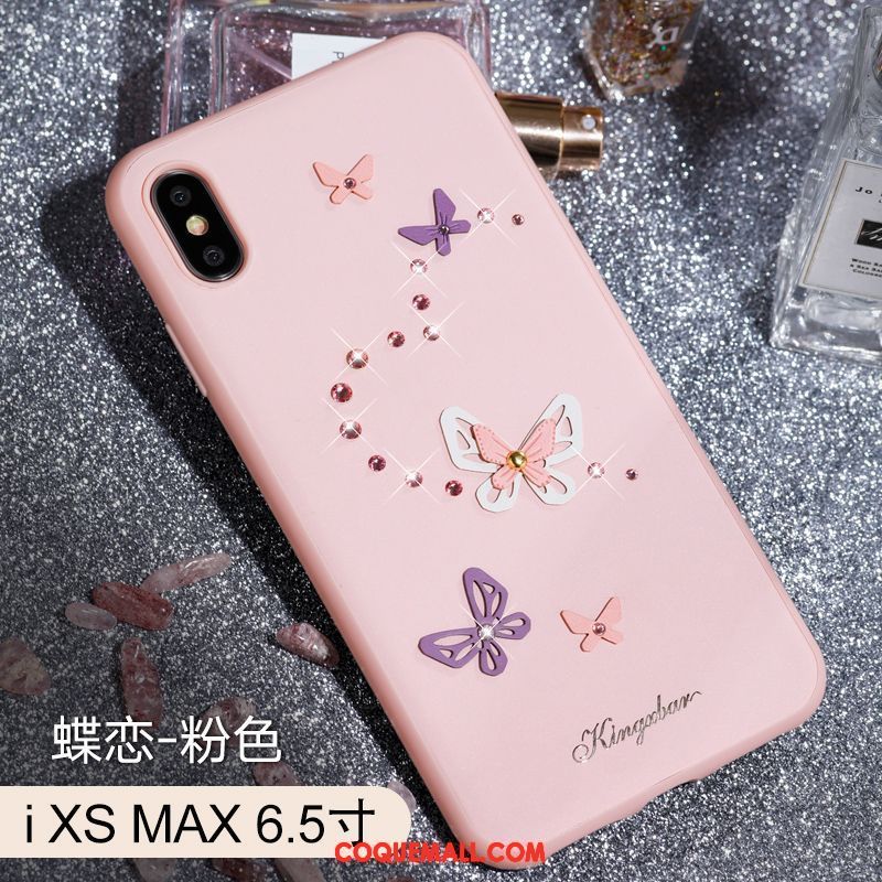 Étui iPhone Xs Max Protection Luxe Luxe, Coque iPhone Xs Max Mode Dimensionnel