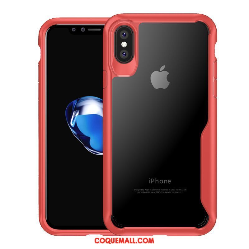 Étui iPhone Xs Max Silicone Incassable Créatif, Coque iPhone Xs Max Marque De Tendance Personnalité