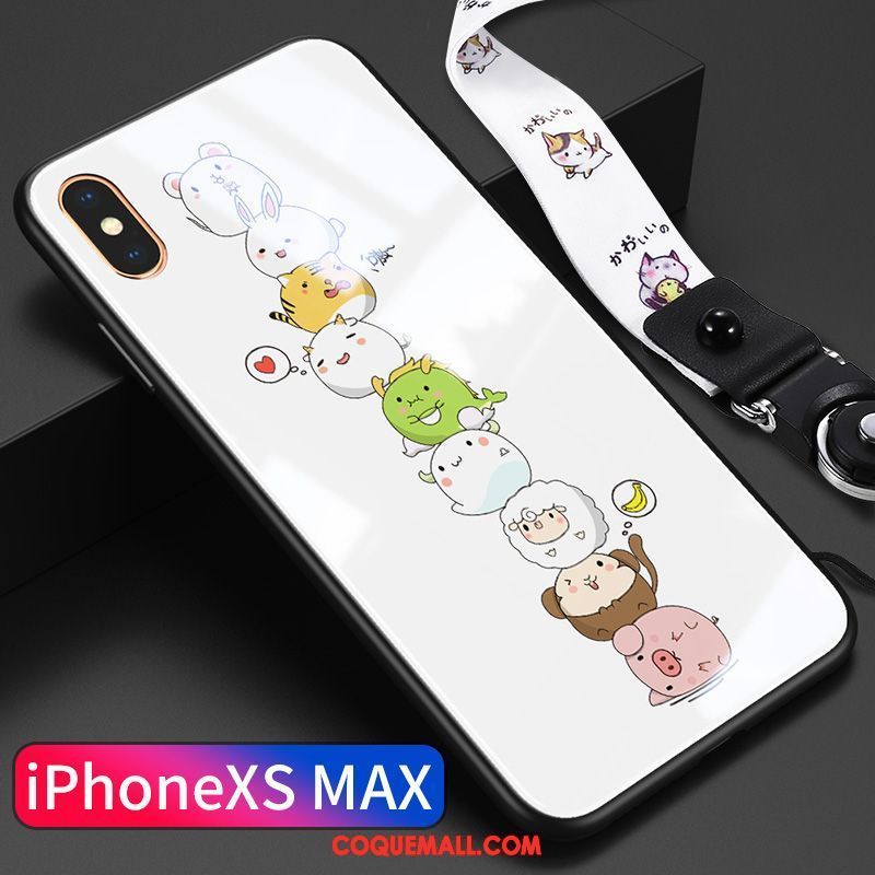 Étui iPhone Xs Max Tout Compris Silicone Charmant, Coque iPhone Xs Max Tendance Incassable