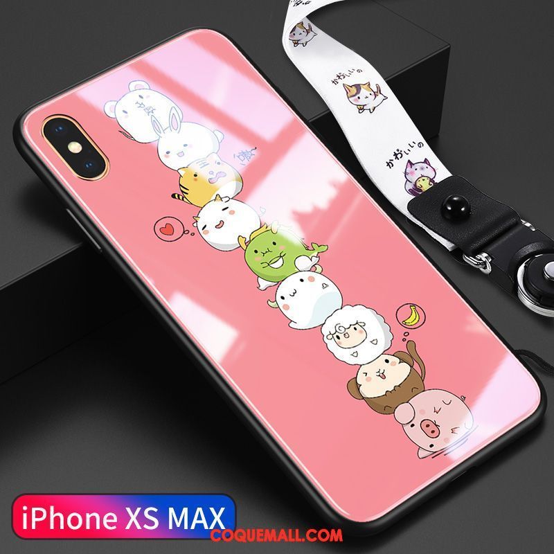 Étui iPhone Xs Max Tout Compris Silicone Charmant, Coque iPhone Xs Max Tendance Incassable