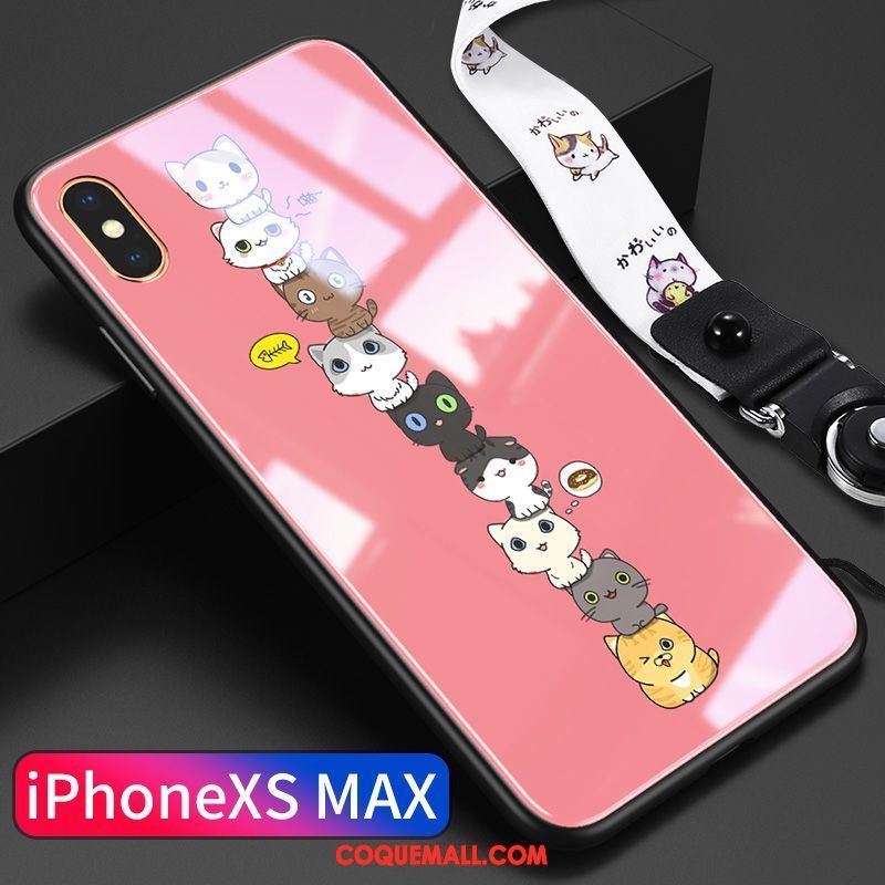 Étui iPhone Xs Max Tout Compris Silicone Charmant, Coque iPhone Xs Max Tendance Incassable