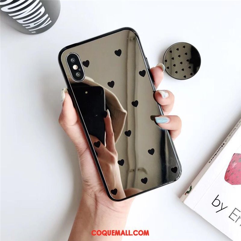 Étui iPhone Xs Max Tout Compris Téléphone Portable Incassable, Coque iPhone Xs Max Créatif Personnalité