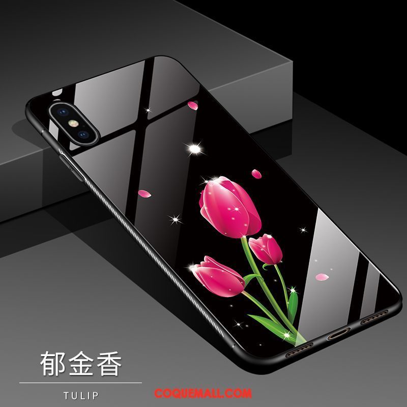 Étui iPhone Xs Ornements Suspendus Téléphone Portable Paillette, Coque iPhone Xs Personnalité Tendance