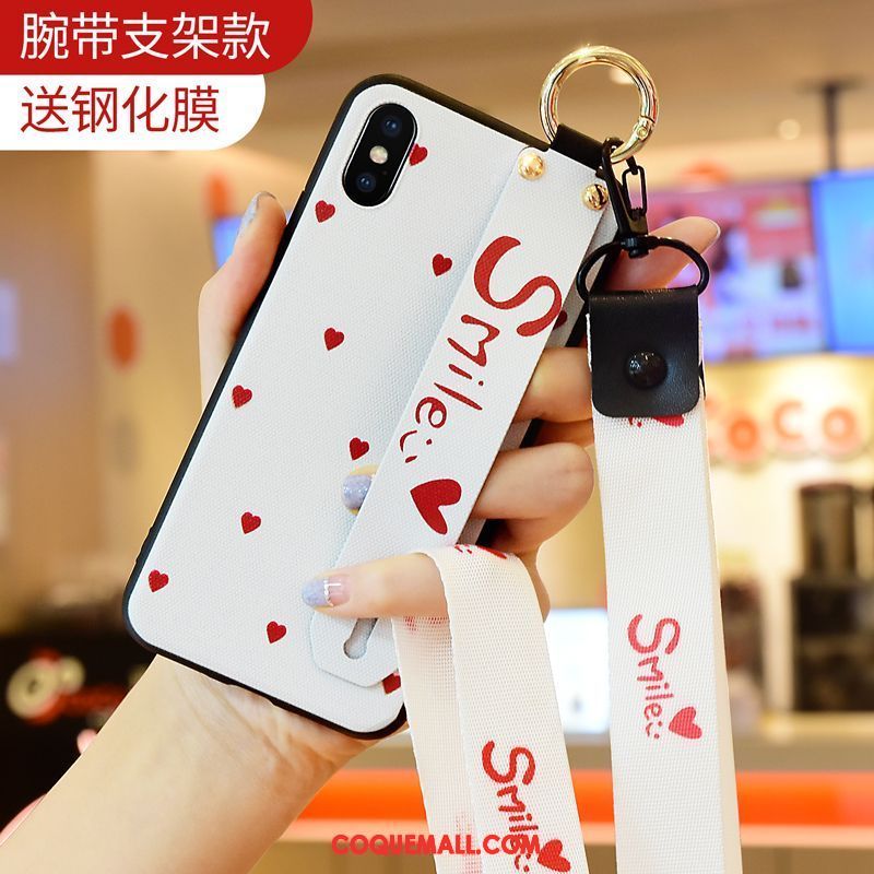 Étui iPhone Xs Personnalité Marque De Tendance Floral, Coque iPhone Xs Nouveau Créatif