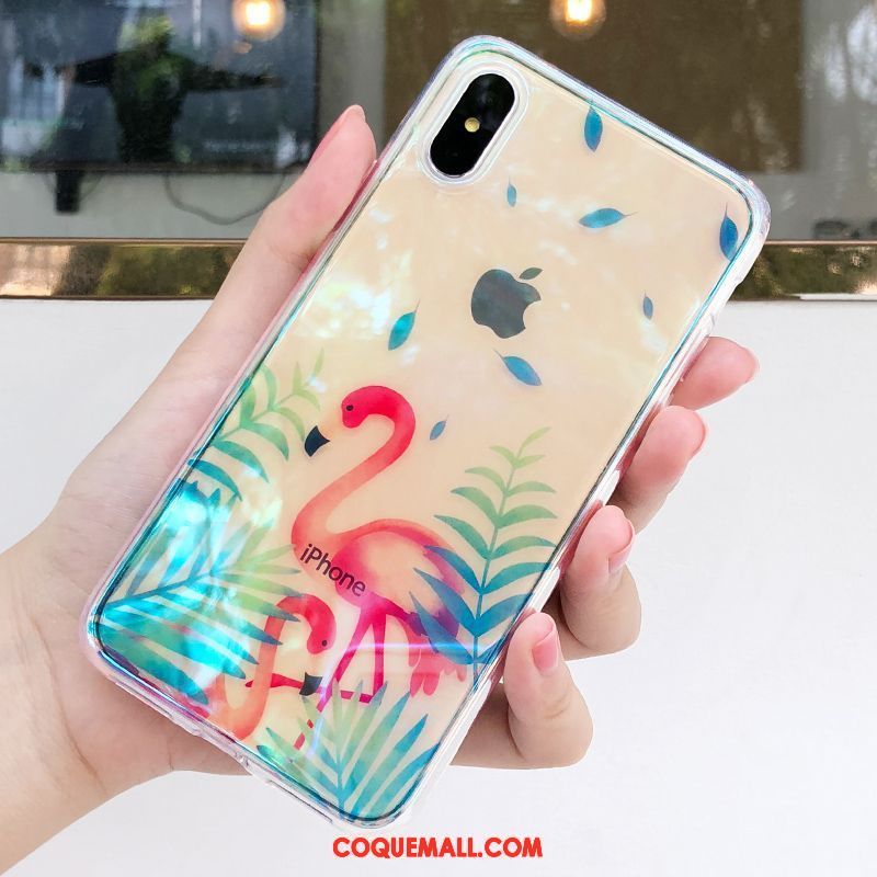 Étui iPhone Xs Protection Téléphone Portable Marque De Tendance, Coque iPhone Xs Silicone Tout Compris