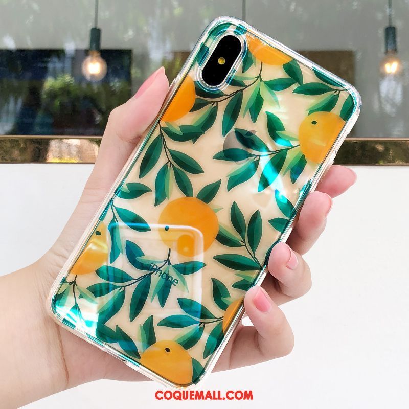 Étui iPhone Xs Protection Téléphone Portable Marque De Tendance, Coque iPhone Xs Silicone Tout Compris