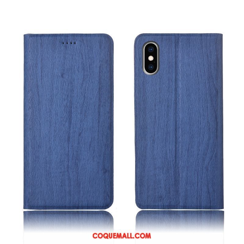 Étui iPhone Xs Téléphone Portable Arbres Créatif, Coque iPhone Xs Marque De Tendance Modèle Fleurie Braun