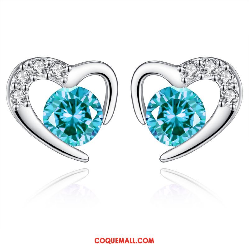 Boucles D'oreilles Femme Atmosphère Personnalité Argenté, Boucles D'oreilles Tempérament Pure