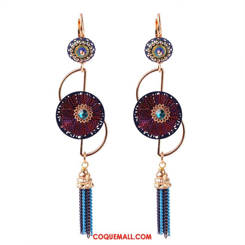 Boucles D'oreilles Femme Le Nouveau Atmosphère Tempérament, Boucles D'oreilles Rétro Tassel