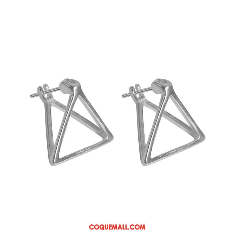 Boucles D'oreilles Femme Simple Dimensionnel Créatif, Boucles D'oreilles Accessoires Triangle