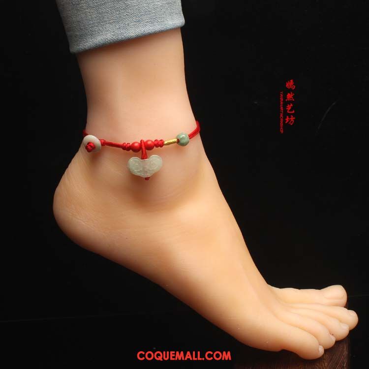 Bracelet De Cheville Femme Bracelet Bébé Rouge, Bracelet De Cheville Homme Couleur