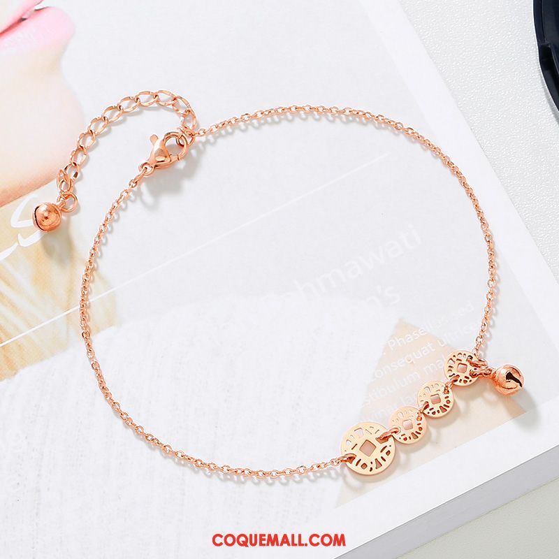 Bracelet De Cheville Femme Mode Tassel Accessoires, Bracelet De Cheville Cadeau Couleur Gold