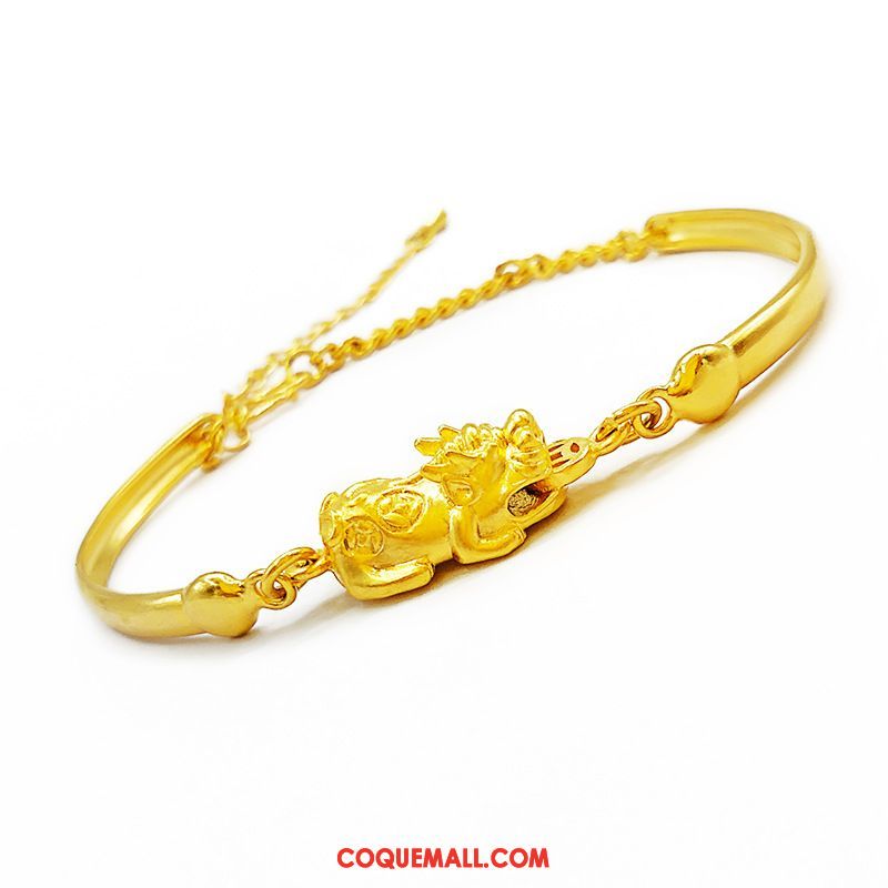 Bracelets Femme Petit Bracelet Jaune, Bracelets Gold Sandfarben