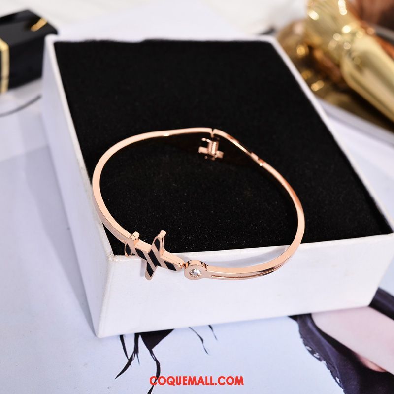 Bracelets Femme Tempérament Bracelet Europe, Bracelets Petit Mode Gold