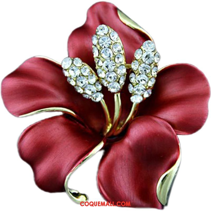 Broche Femme Pierres De Strass Costume Personnalité, Broche Accessoires Chandail