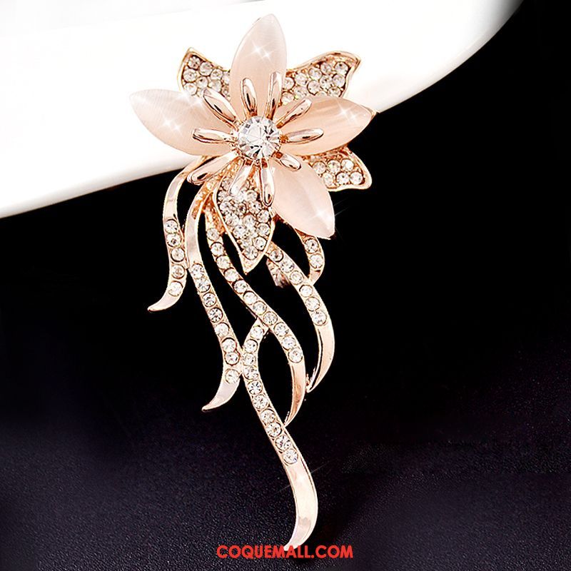 Broche Femme Tempérament Cristal Accessoires, Broche Corsage Mode