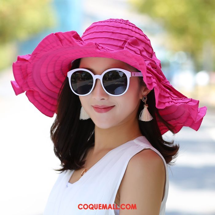 Casquette Chapeau Femme Chapeau De Soleil Vacances Gros, Casquette Chapeau Ombre Tendance