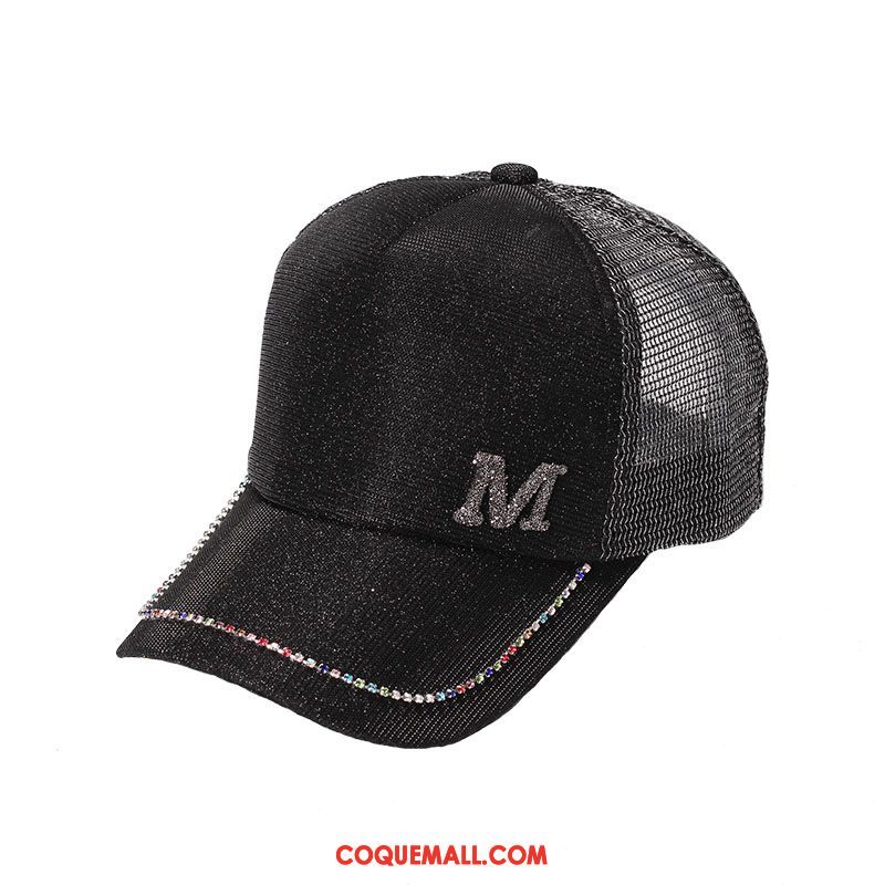 Casquette Chapeau Femme Été Casquette Diamant, Casquette Chapeau Casquette De Baseball Tendance