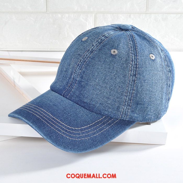 Casquette Chapeau Homme Bleu Amoureux Casquette De Baseball, Casquette Chapeau Crème Solaire Respirant