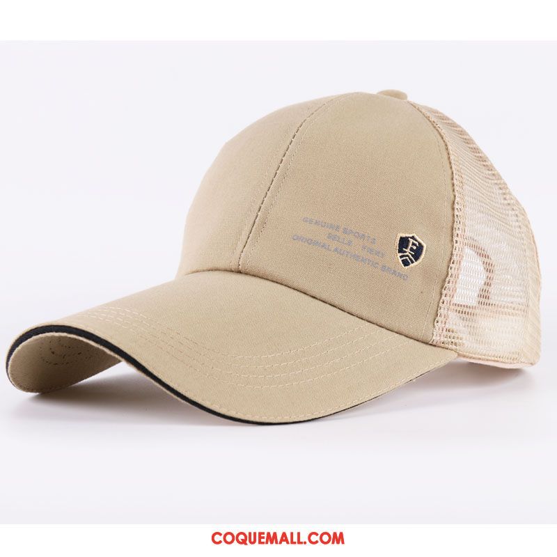 Casquette Chapeau Homme Chapeau De Soleil Crème Solaire Ombre, Casquette Chapeau Été Loisir Khaki