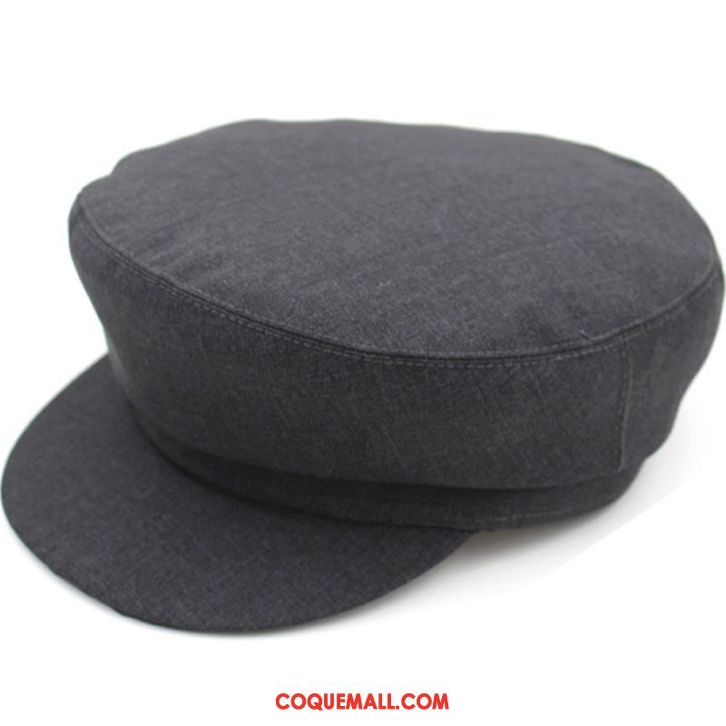 Casquette Chapeau Homme Hiver Chapeau Milieu, Casquette Chapeau L'automne Tissu Dunkel