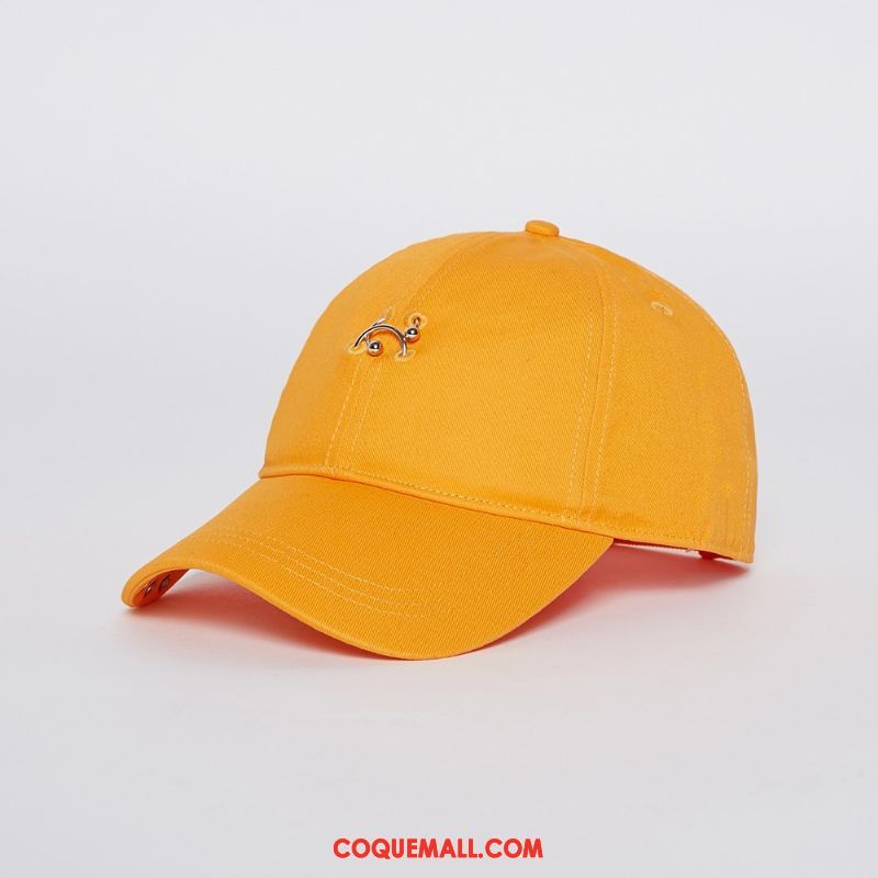 Casquette Chapeau Homme Jaune Mode Métal, Casquette Chapeau Nouvelles Arrivées Casquette