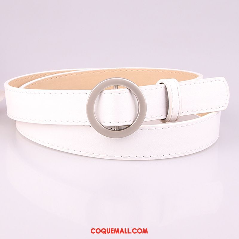 Ceinture Femme Décoration Simple Mode, Ceinture Le Nouveau Étudiant