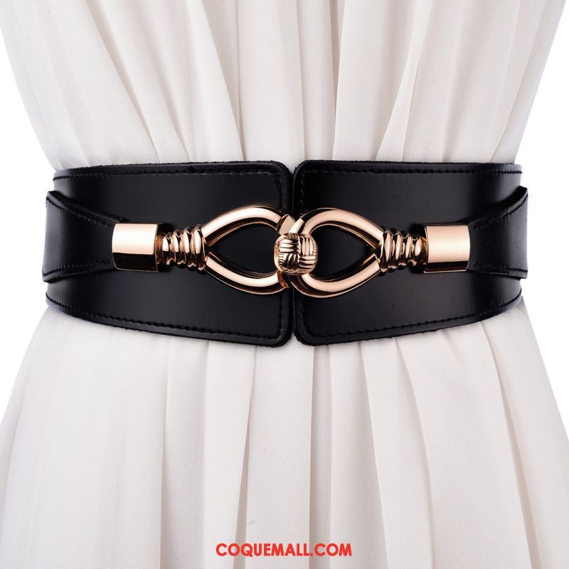 Ceinture Femme Nouvelles Arrivées Manteau Cuir De Vache, Ceinture Cuir Véritable Élastique