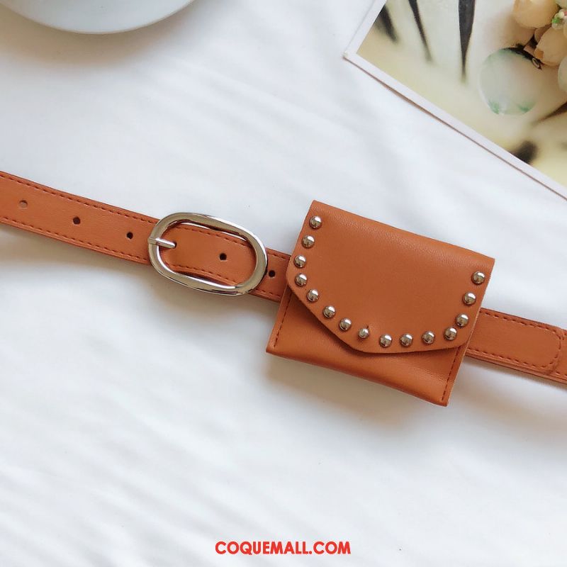 Ceinture Femme Tendance Marron Décoration, Ceinture Simple Bien