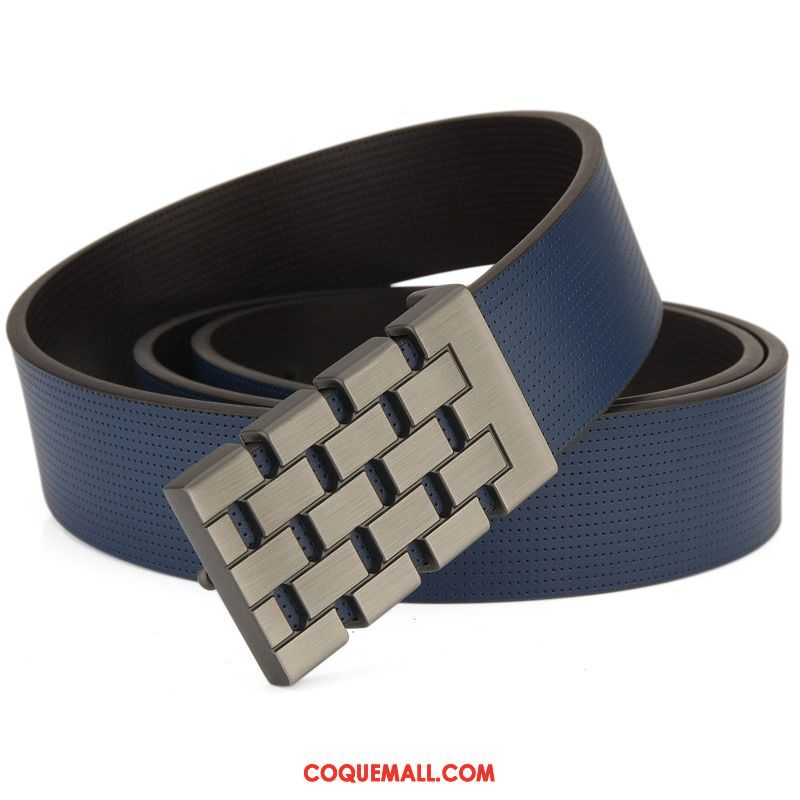 Ceinture Homme All-match Jeunesse Personnalité, Ceinture Bleu Tendance