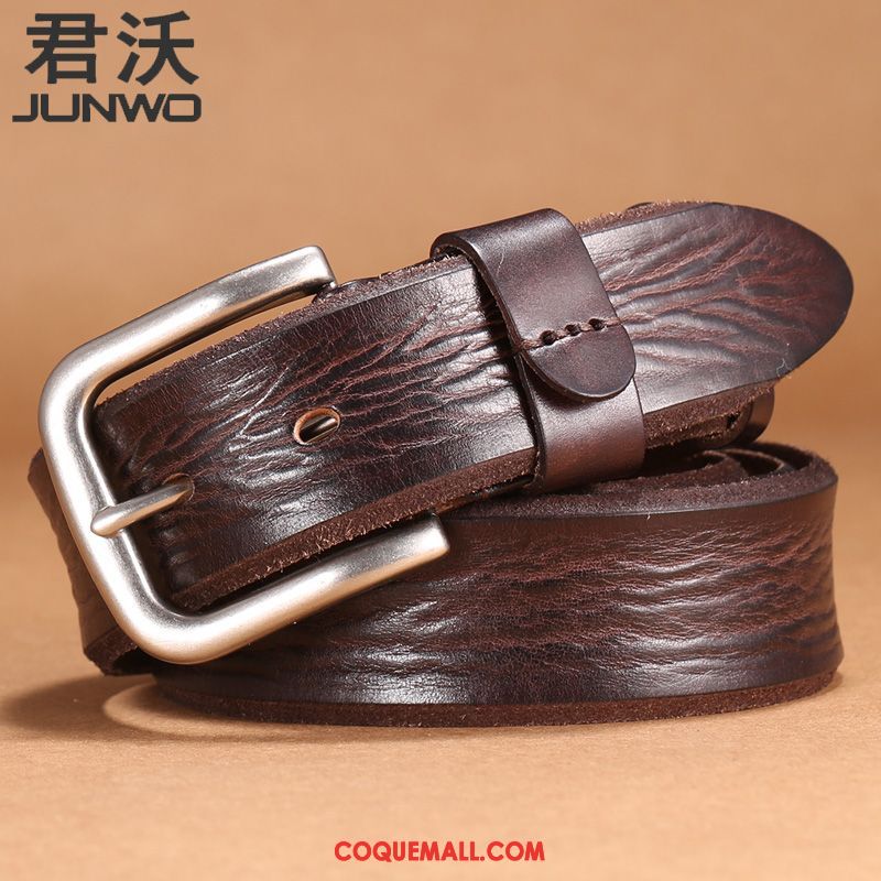 Ceinture Homme Couche De Tête Boucle Jeunesse, Ceinture Tendance Rétro