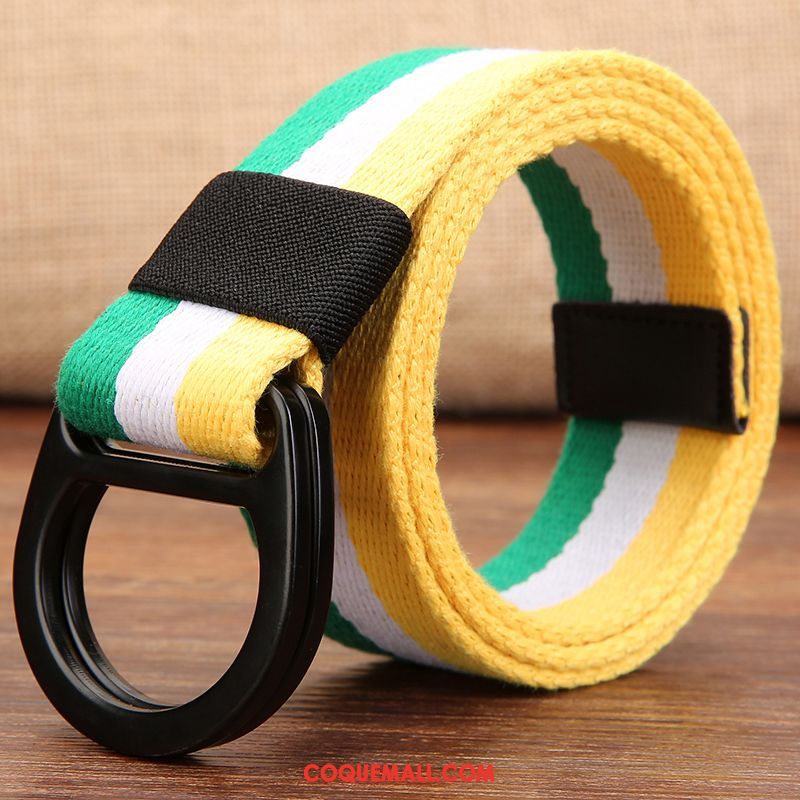 Ceinture Homme Jaune Allongé Femme, Ceinture Vert Les Adolescents