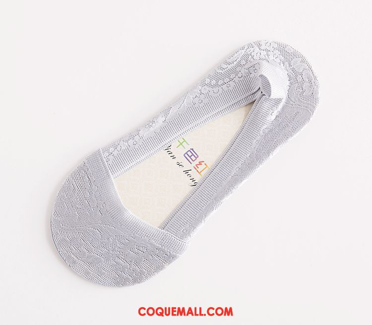 Chaussette Femme Chaussette Courte Printemps Mince, Chaussette Chaussette Basse Coupée Dentelle