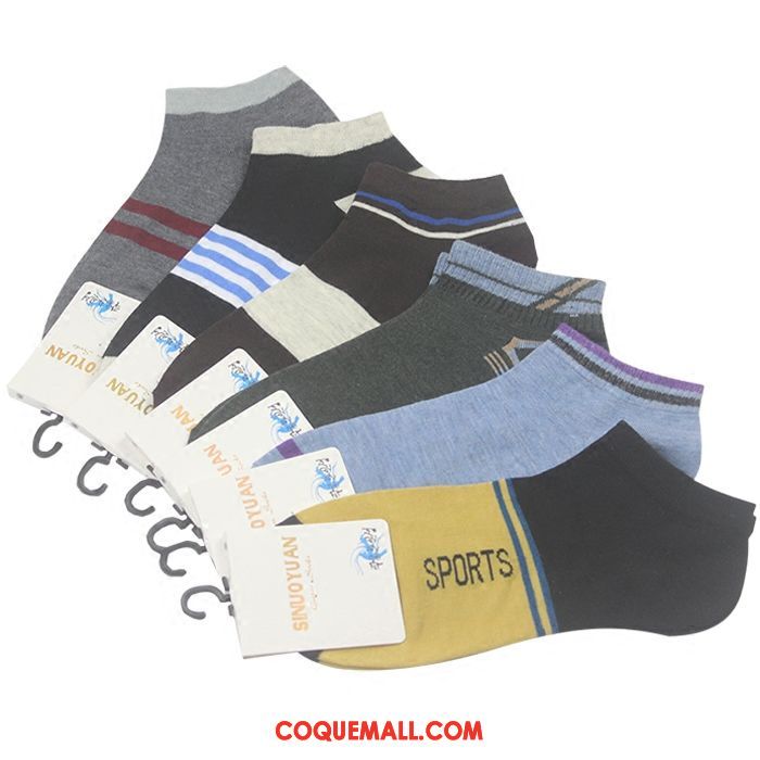 Chaussette Homme Chaussette Courte Chaussettes En Coton Chaussette Basse Coupée, Chaussette Sport Loisir