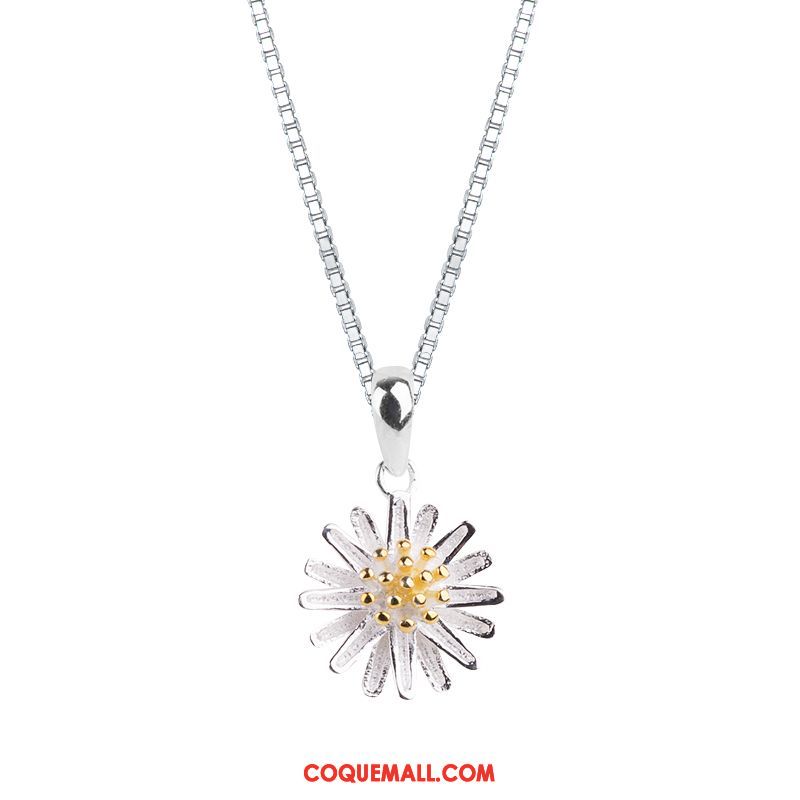 Collier Femme Tendance Pendentif Étudiant, Collier Simple Pure