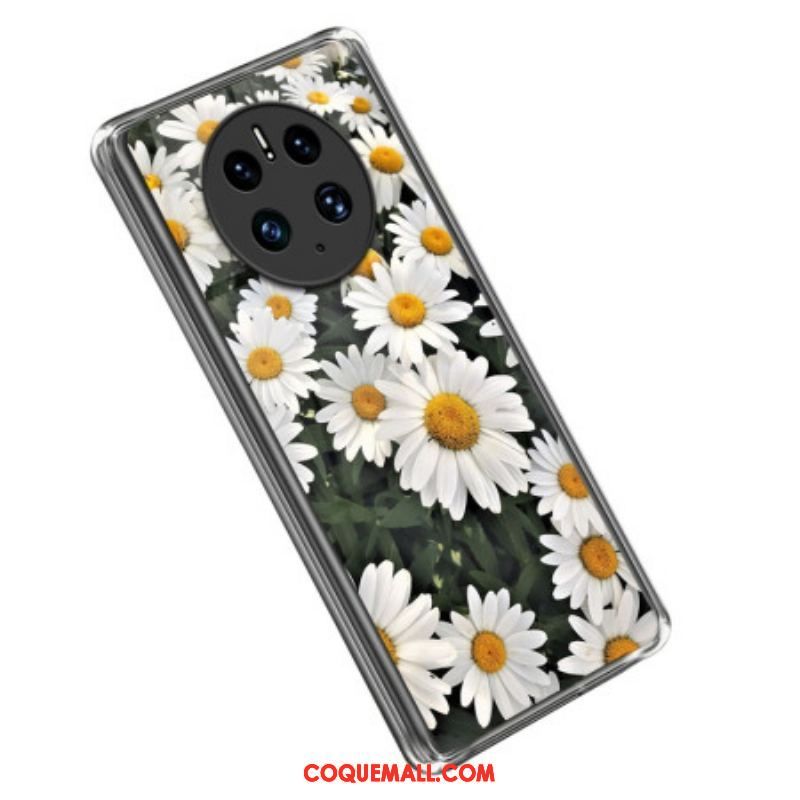 Coque Huawei Mate 50 Pro Marguerites