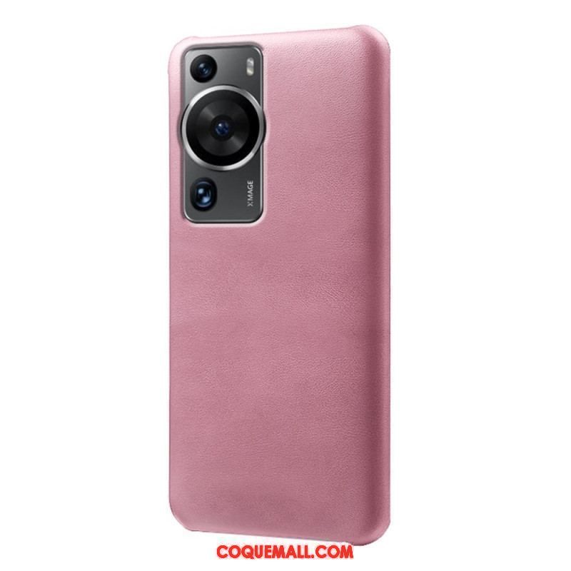 Coque Huawei P60 Pro Effet Cuir